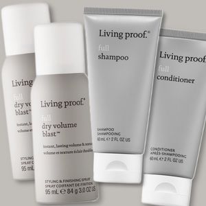 $54 Bundle 4 Living Proof Travel Full Volume Blast